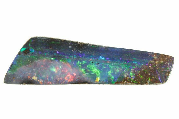 Mesmerizing Boulder Opal Specimen - Queensland, Australia #381761